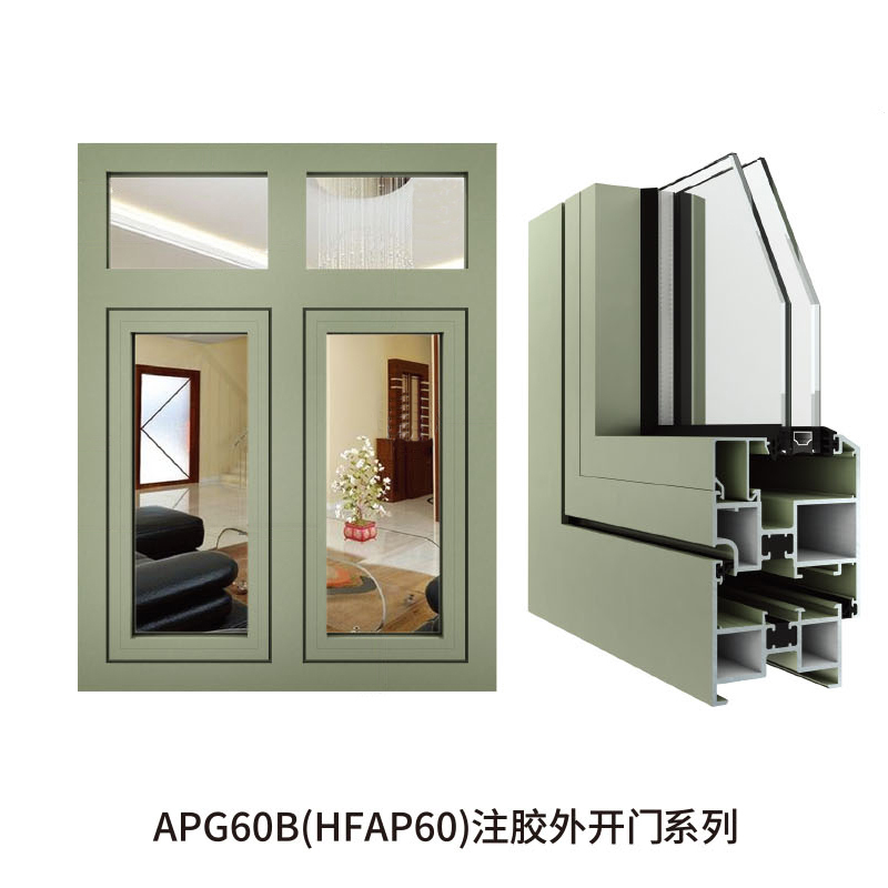 APG60B(HFAP60)注胶外开门系列